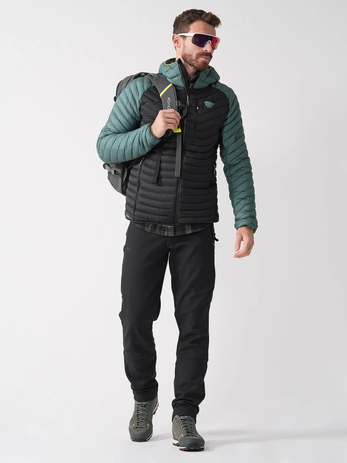 DYNAFIT | Herren Touren Isojacke Radical Down RDS Hoodie | hellblau
